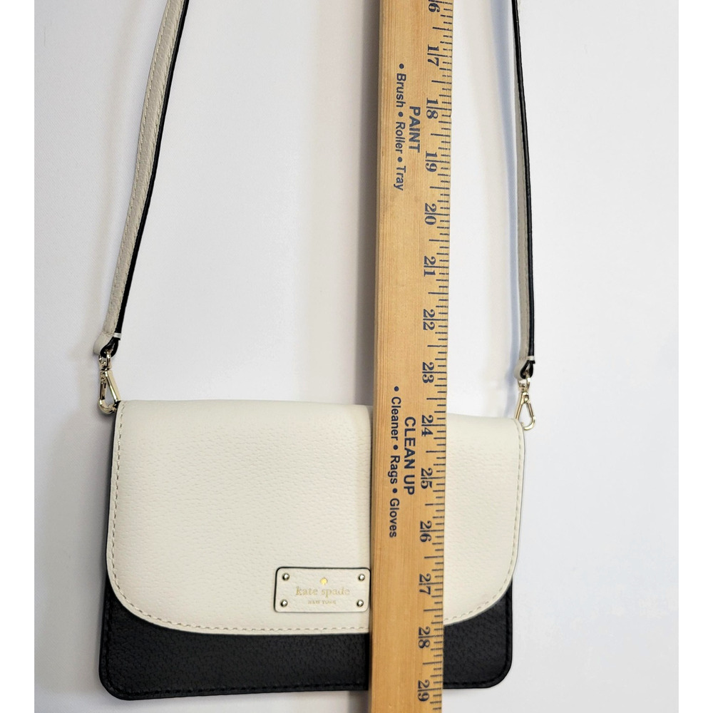 Kate Spade Crossbody Bag Womens Small Muiticolor Leather Pebble Colorblock Purse - Picture 9 of 16